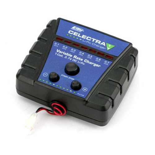 EFLC1006 Celectra 1S 3.7 Variable Rate DC Li-Po Charger by E-flite